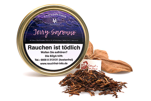 HU-tobacco Jerry Saronno (Cherry) Pipe tobacco 50g Tin